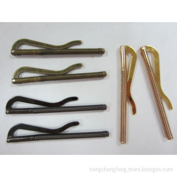 Factory Wholesale High Quality Metal Cheque Clip Spring Money Clip